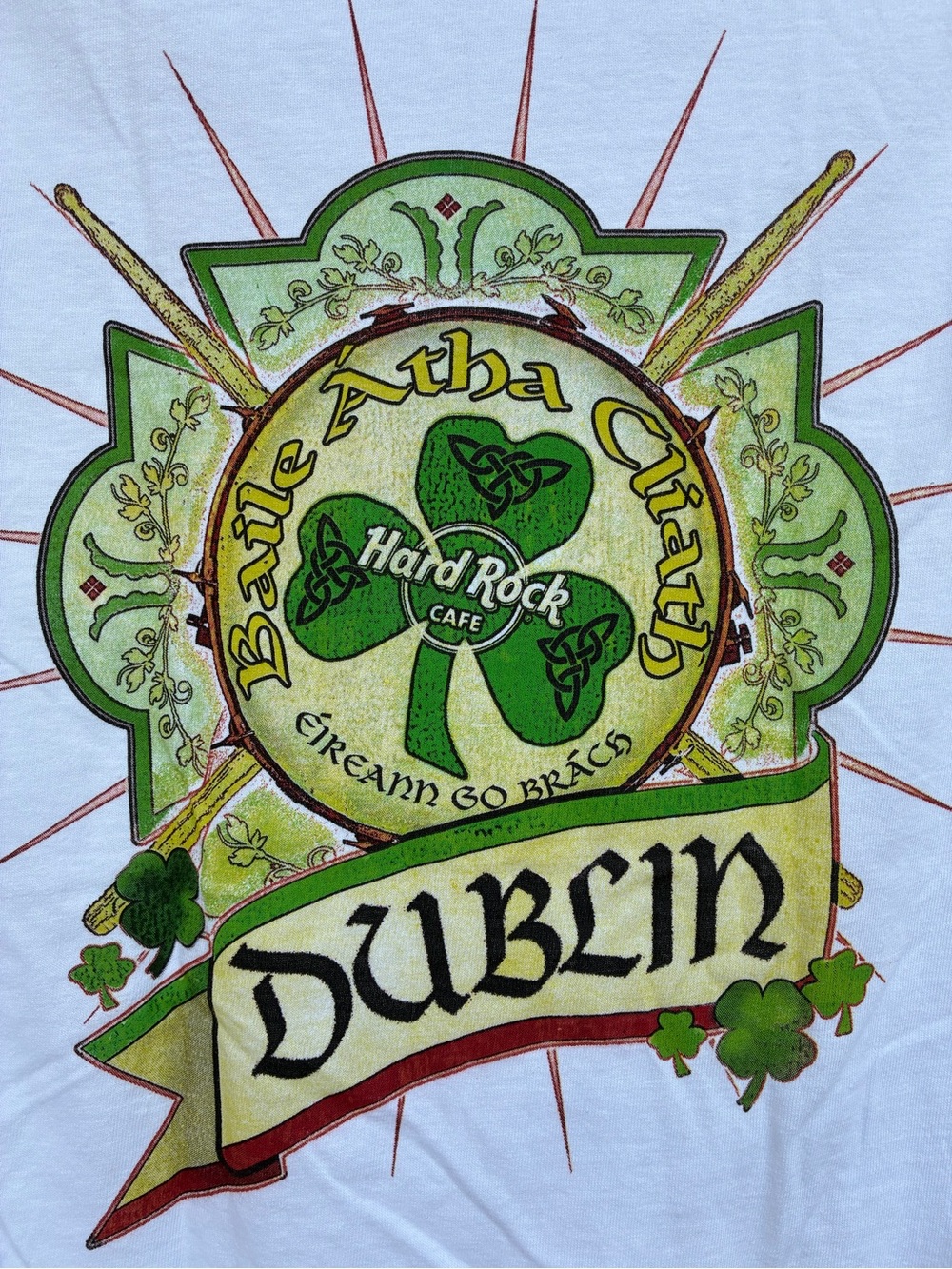 Hard Rock Cafe Dublin Graphic Tee S